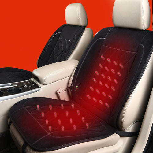 Le Cocon Auto Vagua noir, coussin chauffant voiture