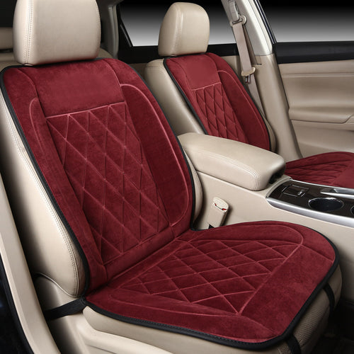 Le Cocon Auto Vagua bordeaux, coussin chauffant et massant voiture
