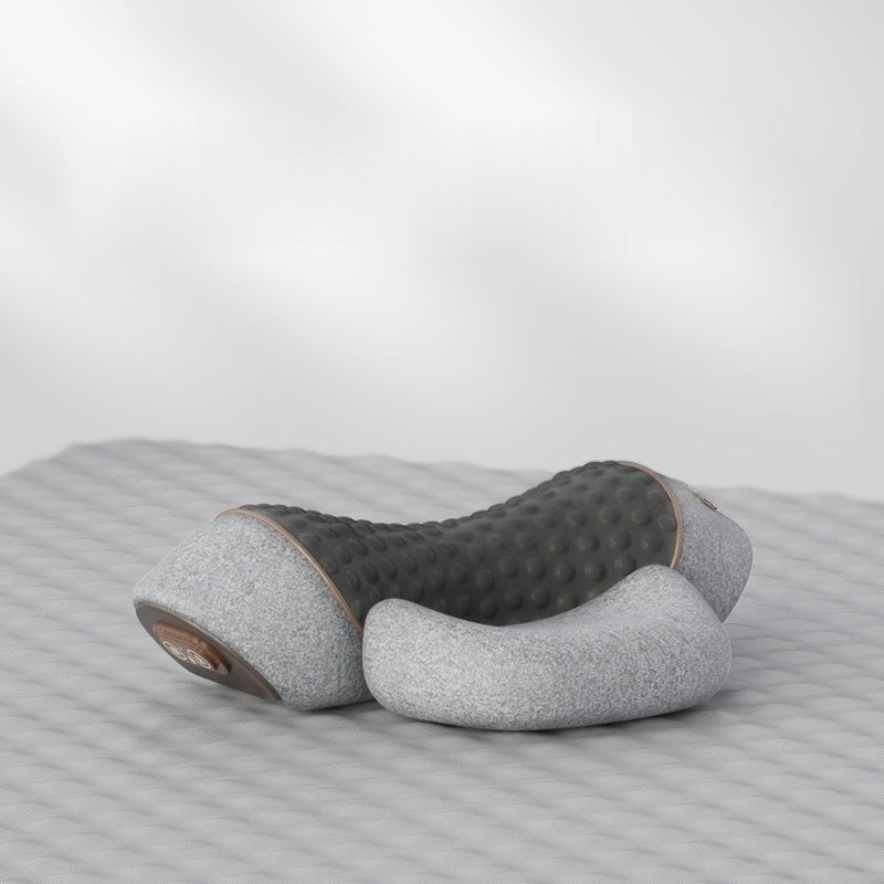Le Cocon Nuque Vagua, coussin nuque massant et chauffant gris