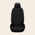 Le Chauffe-Siège Vagua noir, coussin chauffant voiture avec dossier
